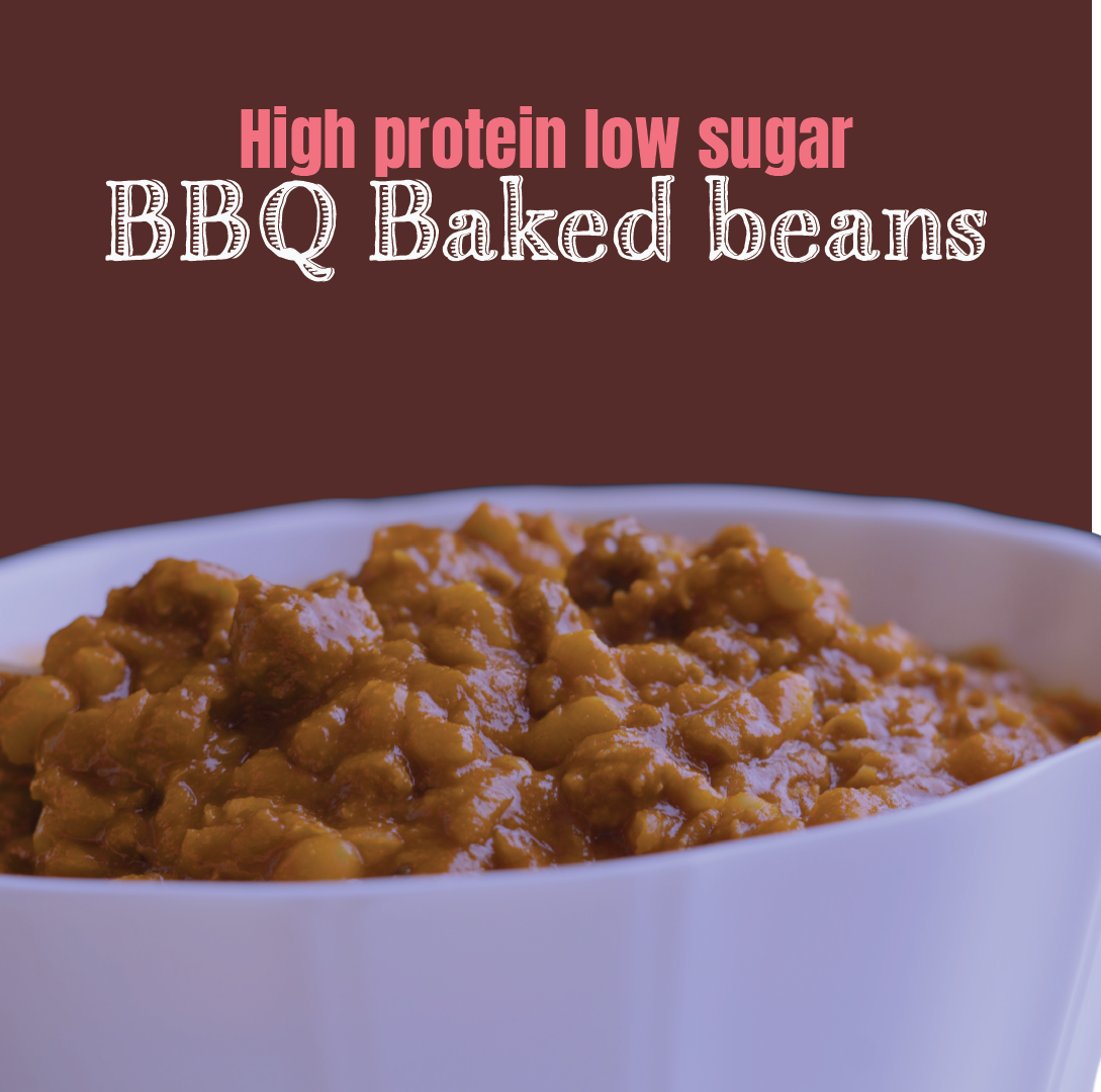 High protein bbq baked beans