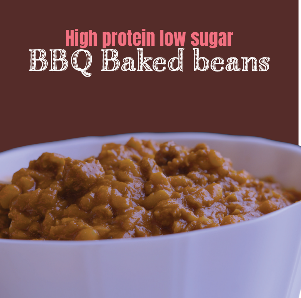 High protein bbq baked beans