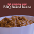 High protein bbq baked beans